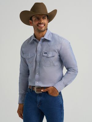 Cowboy Cut® Long Sleeve Western Snap Chambray Work Shirt | SHIRTS