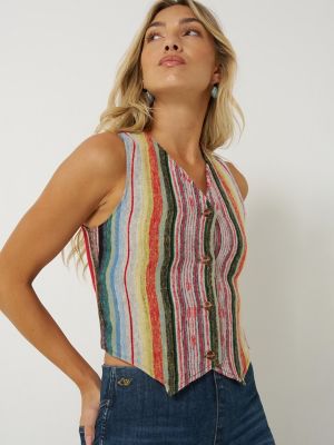 Wrangler x Lainey Wilson Rodeo Ben Jacquard Vest in Jacquard
