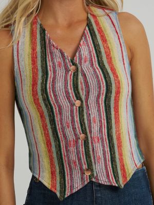 Wrangler x Lainey Wilson Rodeo Ben Jacquard Vest | Lainey