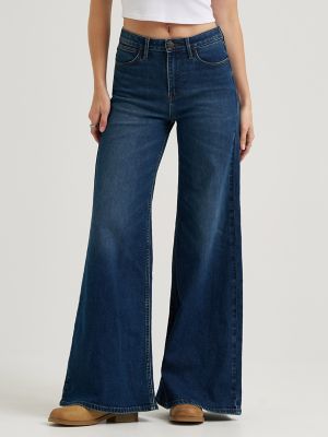 Women's High Rise Wide Leg Jean