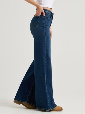 Women's High Rise Wide Leg Jean