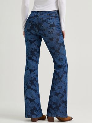 Women's Wrangler® Fierce Flare Jean in Pure Magnolia
