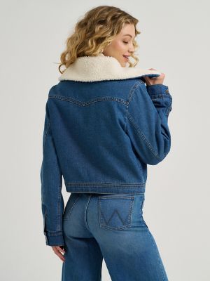 Women's Utility Rodeo Jacket | Light Wash Denim | Wrangler®