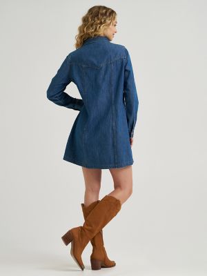 Women's Western Babydoll Dress in Carolina