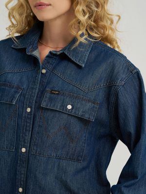 Women's Boxy Shirt in Icon alternative view 5