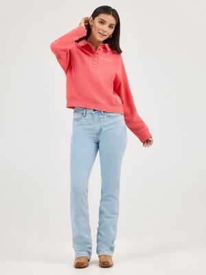 Women's Wrangler Retro® Half-Snap Collared Pullover