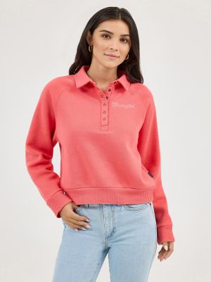 Women's Wrangler Retro® Half-Snap Collared Pullover