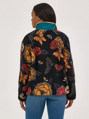Women's Wrangler Retro® Half-Snap Sherpa Pullover