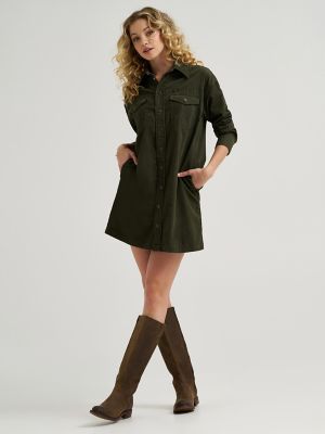 Women's Corduroy Dress | DRESSES & JUMPSUITS | Wrangler®