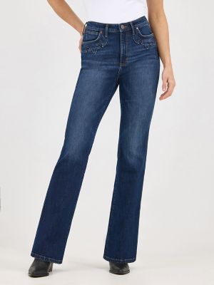 Women's Wrangler Retro® Bailey High Rise Bootcut Jean in Wrenley