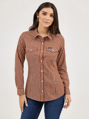 Women's Wrangler All Occasion Western Snap Shirt
