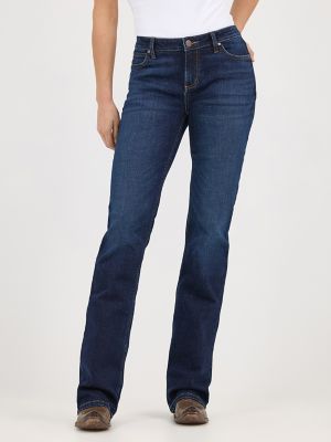 Women's Wrangler Retro® Mae Mid Rise Bootcut Jean in Alayna