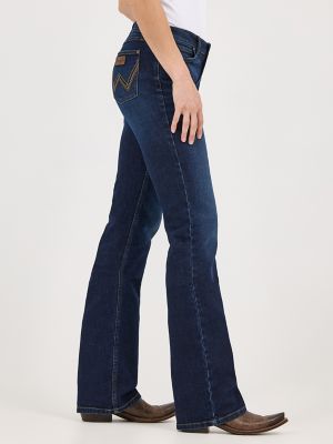 Women's Wrangler Retro® Mae Mid Rise Bootcut Jean in Alayna