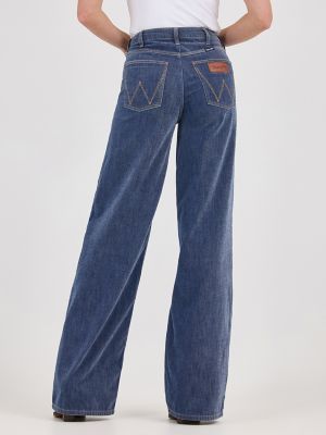 Women's Wrangler Retro® Bailey High Rise Airy Wide Leg Jean in Reagan