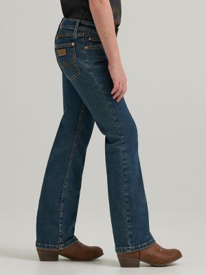 Girl's Wrangler x Lainey Wilson Boot Huggers in Boho Wash