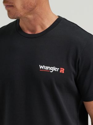 Wrangler RIGGS Workwear&reg; Reg Fit Graphic T-Shirt in Jet Black