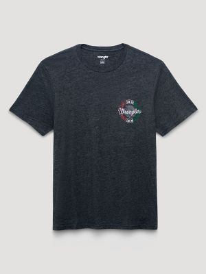 Vivan Los Vaqueros Back Graphic TShirt:Jet Black:S alternative view 3