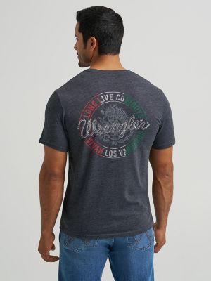 Vivan Los Vaqueros Back Graphic T-Shirt