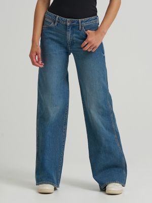 Women's Worldwide Mid Rise Wide Leg Jean | NEW & FEATURED