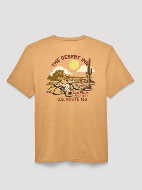Мужские футболки Wrangler The Desert Inn Back Graphic T-Shirt