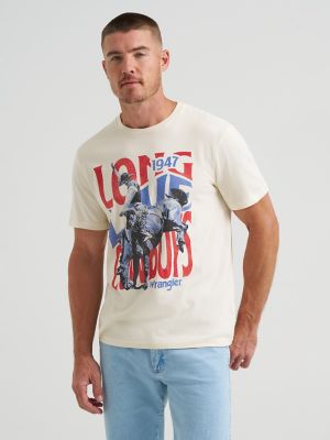 Riding Cowboy Graphic T-Shirt