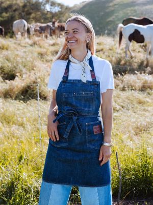 Wrangler® x Made In® Apron in Rinse Wash