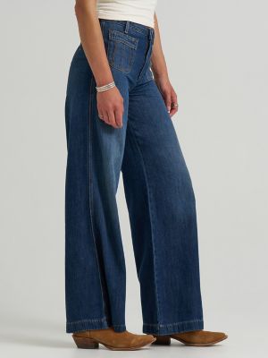 Women's Patch Pocket Trouser Jean in Homestead Haze alternative view 5