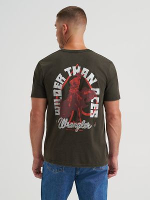 Wilder Than Aces Back Graphic T-Shirt