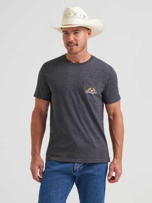 Flying Eagle Back Graphic T-Shirt:Phantom Heather:S alternative view 2