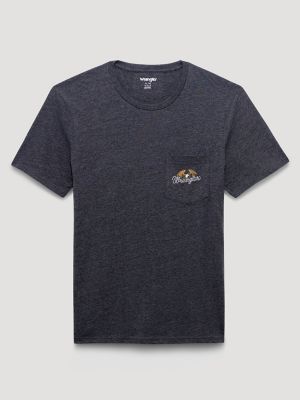 Flying Eagle Back Graphic T-Shirt:Phantom Heather:S alternative view 3