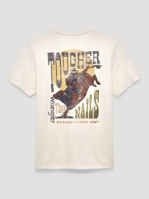 Tougher Than Nails Back Graphic T-Shirt:Antique White:S alternative view