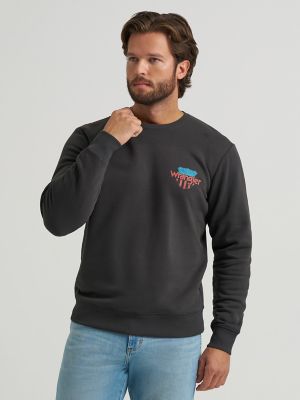 Bullriding Graphic Fleece Sweatshirt in Phantom alternative view