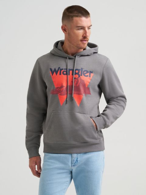 Мужские худи Wrangler W Desert Graphic