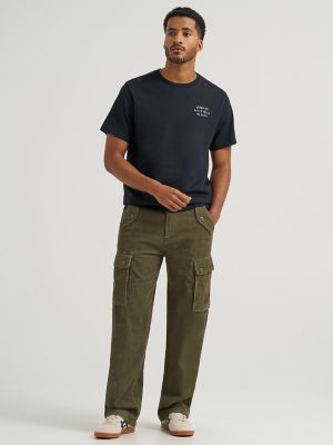 Men's Embroided T-Shirt in Black