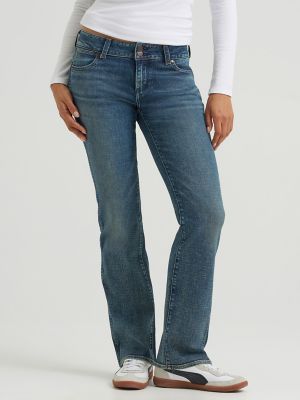 Women's Low Rise Bootcut Jean in Summit Shade