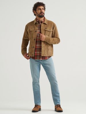 Men's Unlined Corduroy Jacket in Acorn