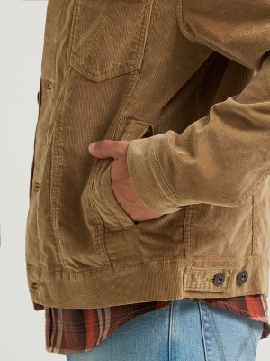 Men's Unlined Corduroy Jacket in Acorn