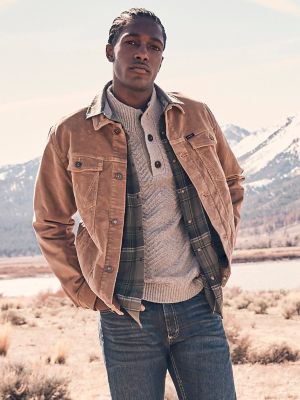 Men's Unlined Corduroy Jacket in Acorn
