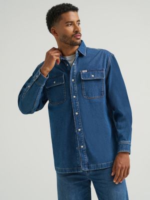 Men's Oversized Denim Shirt | SALE | Wrangler®