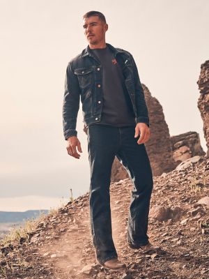 Men's Loose Bootcut Jean in Nightfall