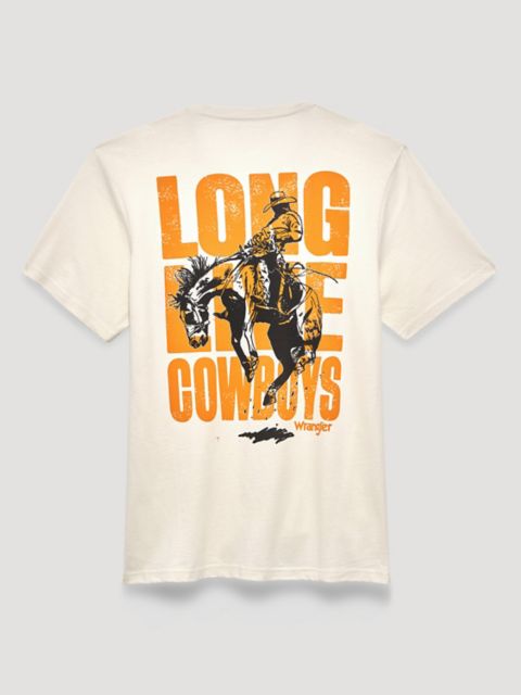 Wrangler Long Live Cowboys Back Graphic T-Shirt