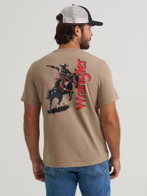 Star Spangled Rodeo Back Graphic T-Shirt