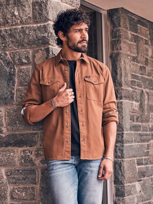 Men's Wrangler® Epic Soft™ Stretch Twill Shirt