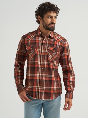 Men's Broken Twill Plaid Shirt