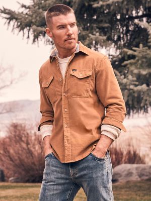 トップス RAKINES Corduroy Stand collar shirt RAKINES 20aw corduroy Stand collar shirt