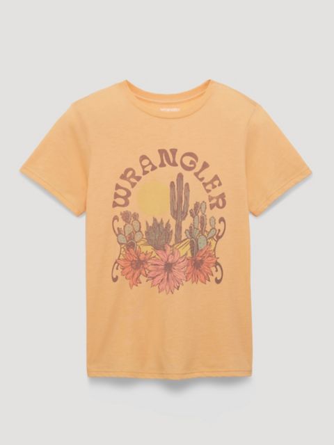 Женские футболки Wrangler Women's Cactus Floral Reg Fit Tee