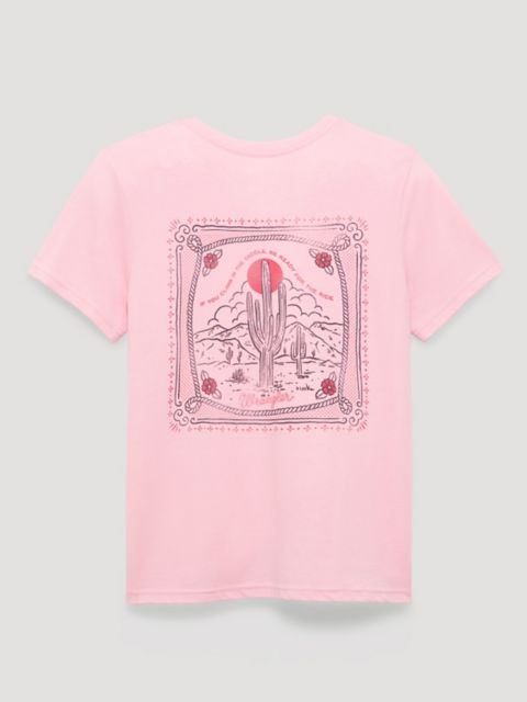 Женские футболки Wrangler Women's Climb in the Saddle Pocket Tee