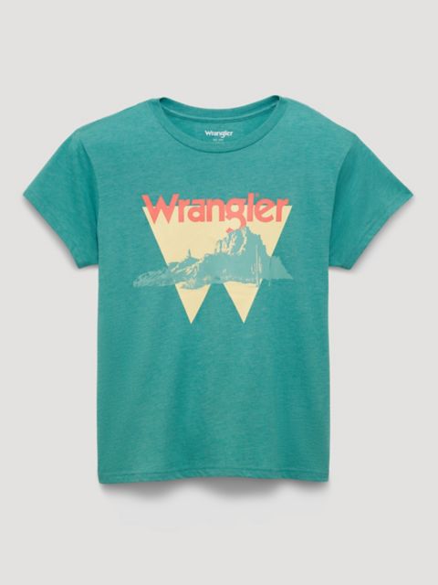 Женские футболки Wrangler Women's W Mountains Reg Fit Tee