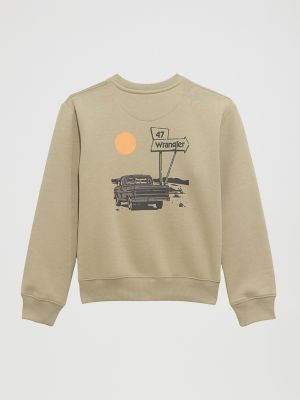 Boy's Graphic Pullover Sweatshirt