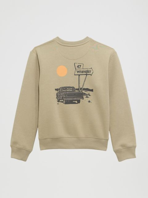 Детские худи Wrangler Boy's Graphic Pullover Sweatshirt